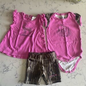 Girls carhartt outfit 6 months